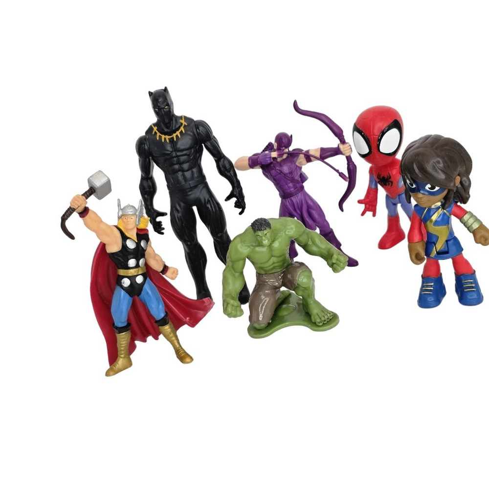 Marvel Avengers Action Figures Lot – 6-Inch – Set of 6 – Hasbro
Advengers